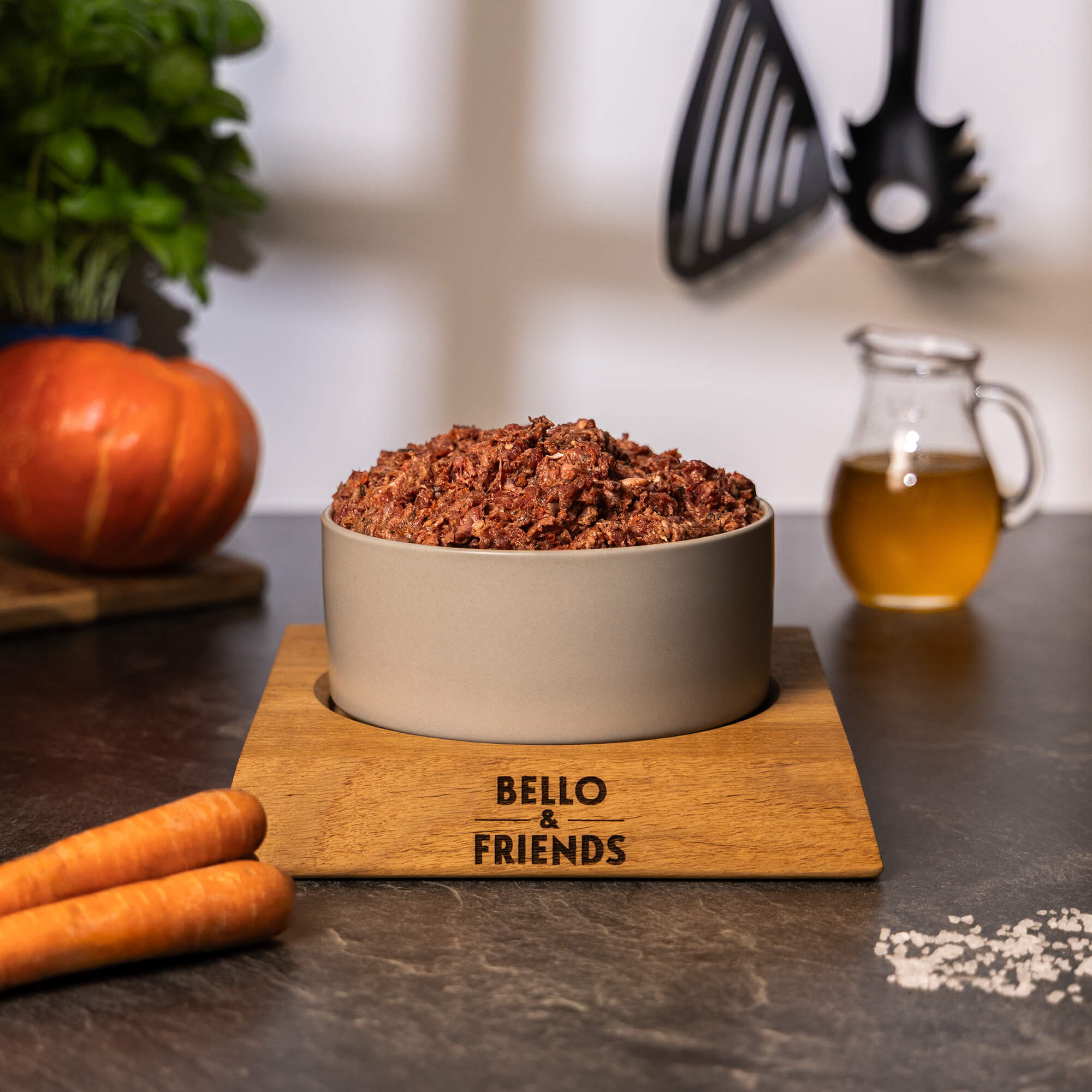 Barf Menü Rind und Fisch