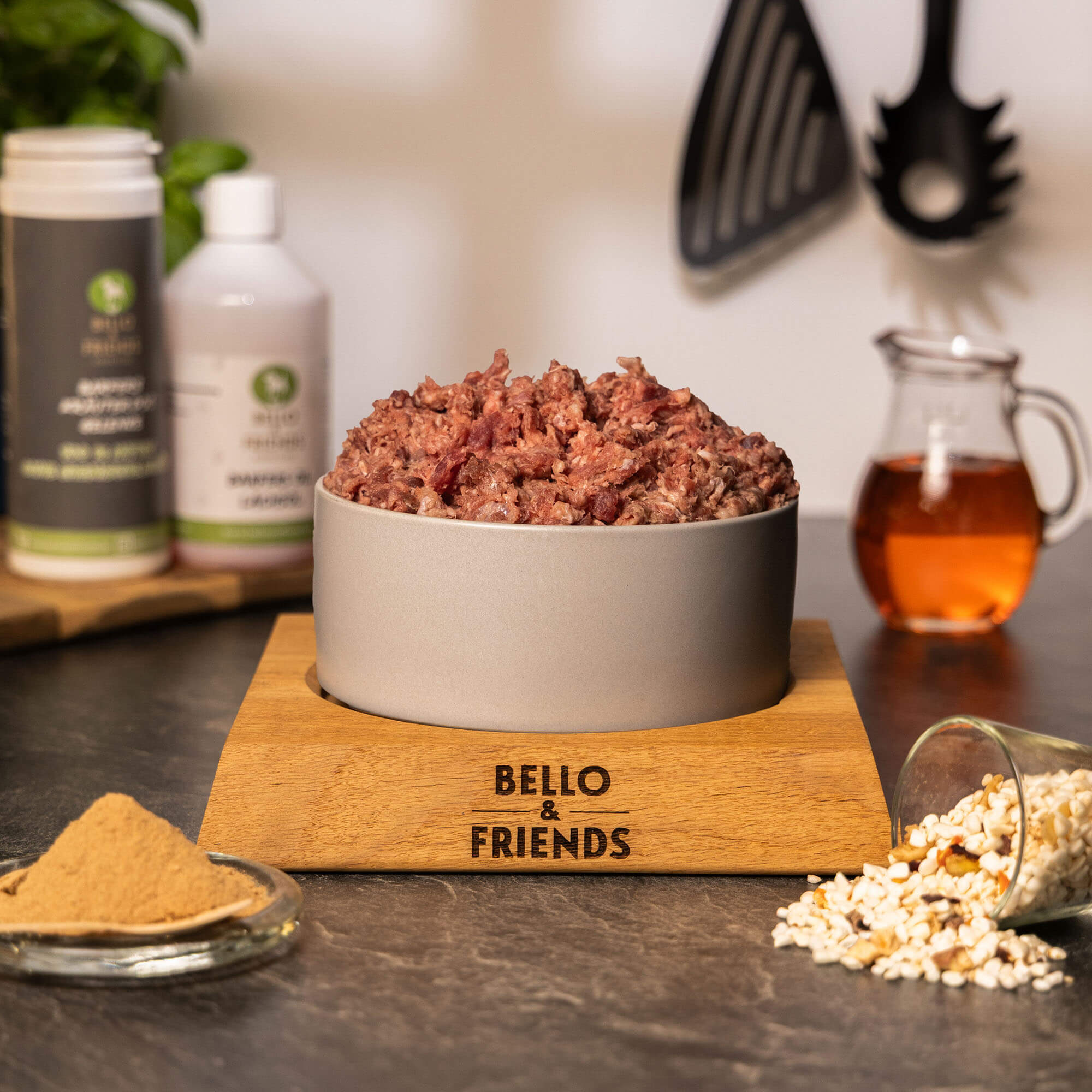 100% Ziegenmuskelfleisch, gewolft