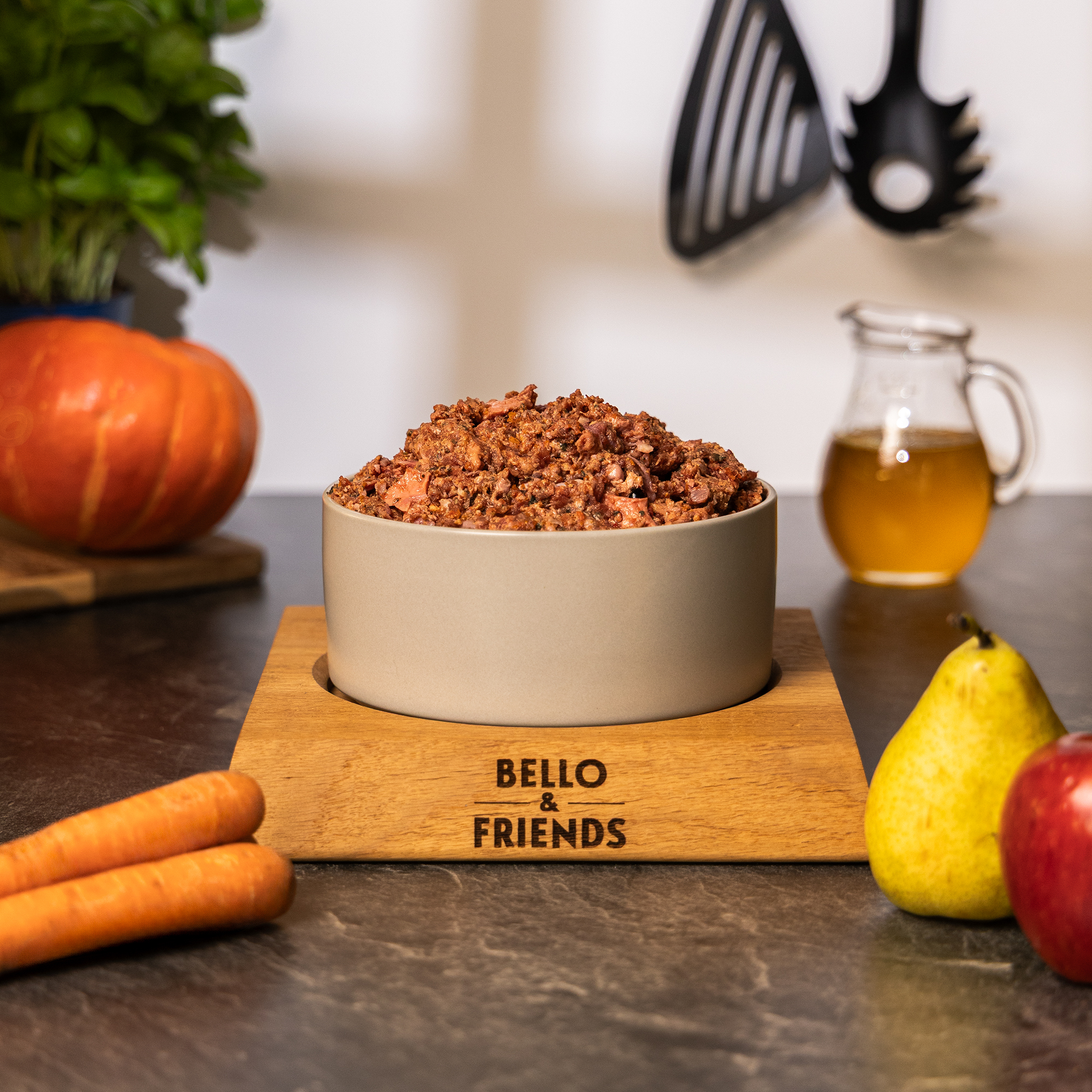 Barf Menü Rind und Ei