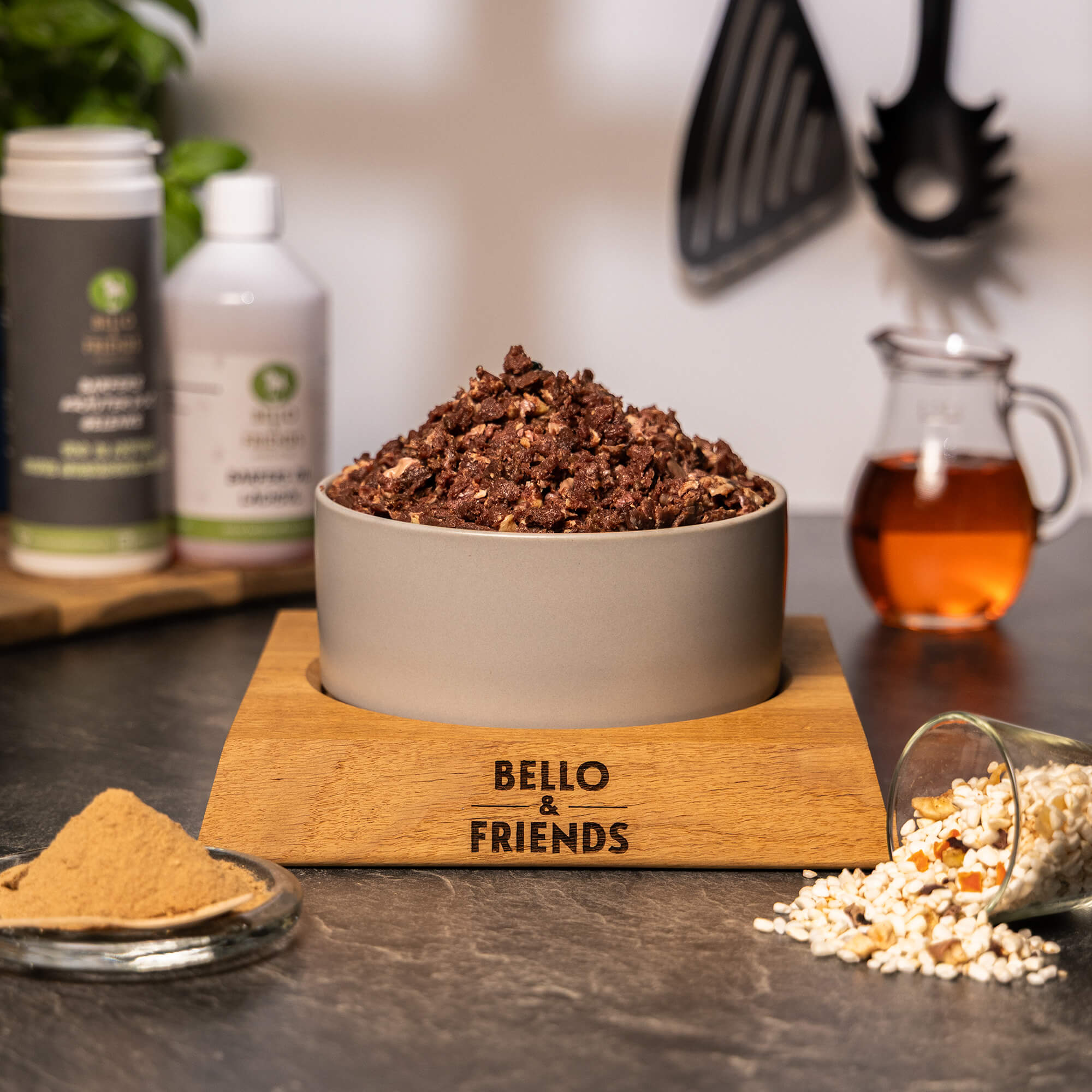 100% Pferdeherz gewolft